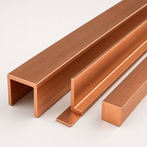 Copper sections for application-specific profiles manufactured in Gujarat